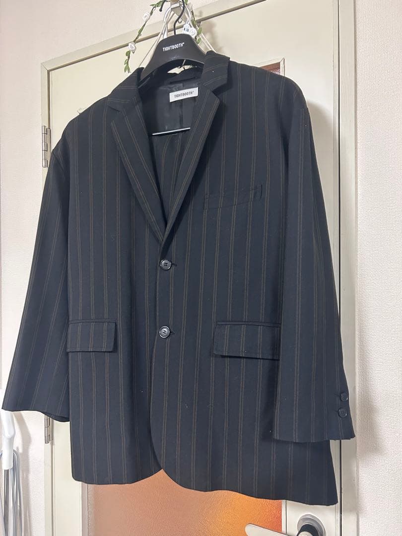 tightbooth ストライプ　スーツ　セットアップ