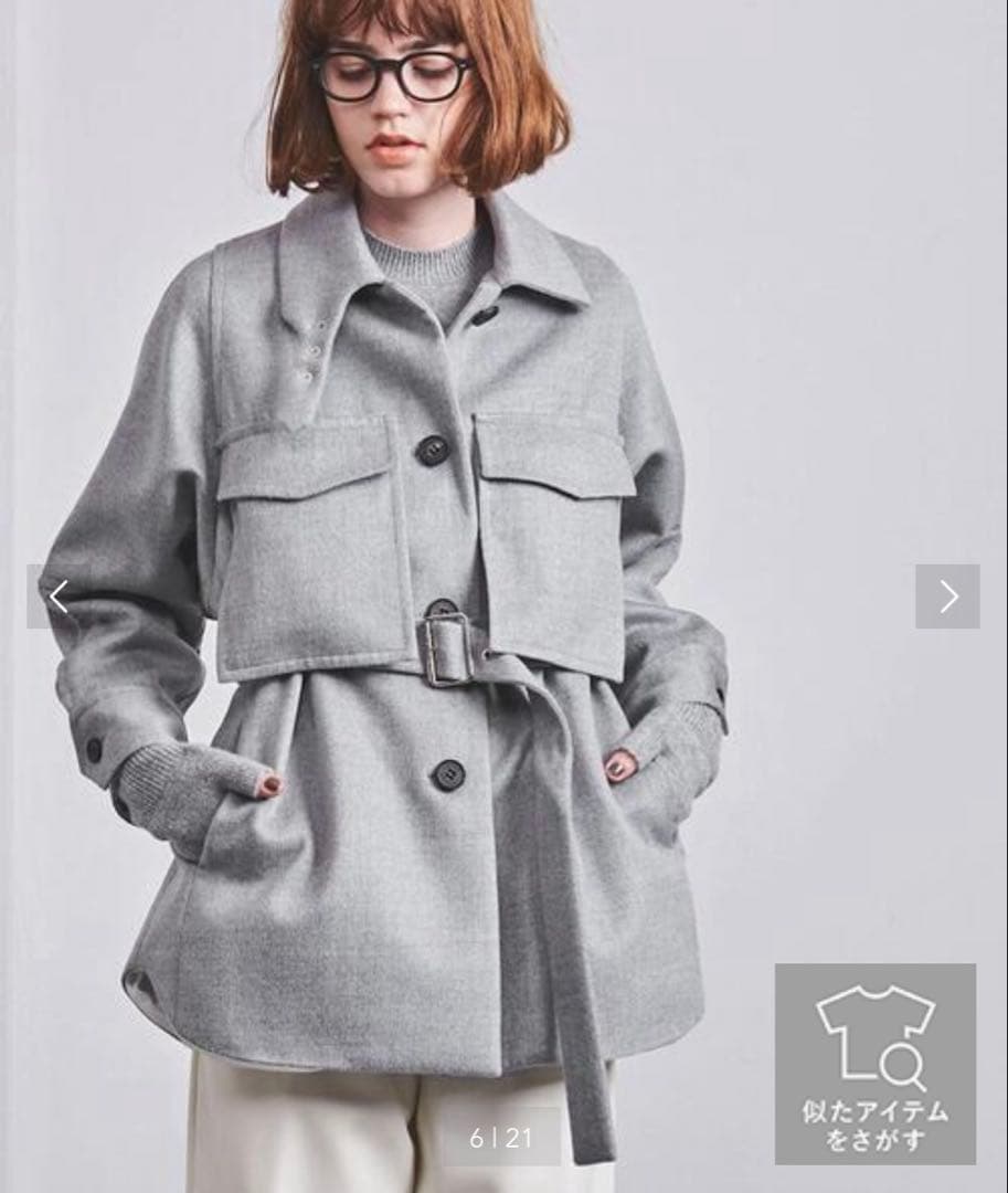 CINOH チノ CPO ジャケット 38 アローズ ジャケット コート