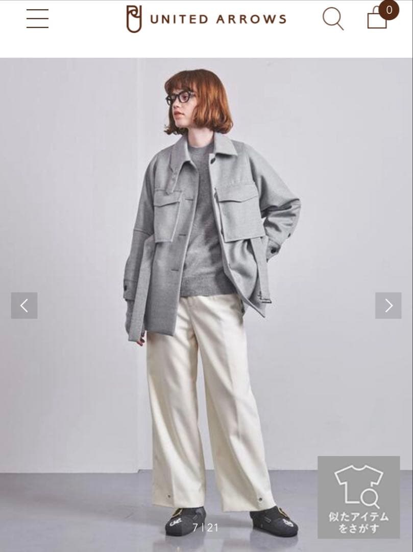 CINOH チノ CPO ジャケット 38 アローズ ジャケット コート