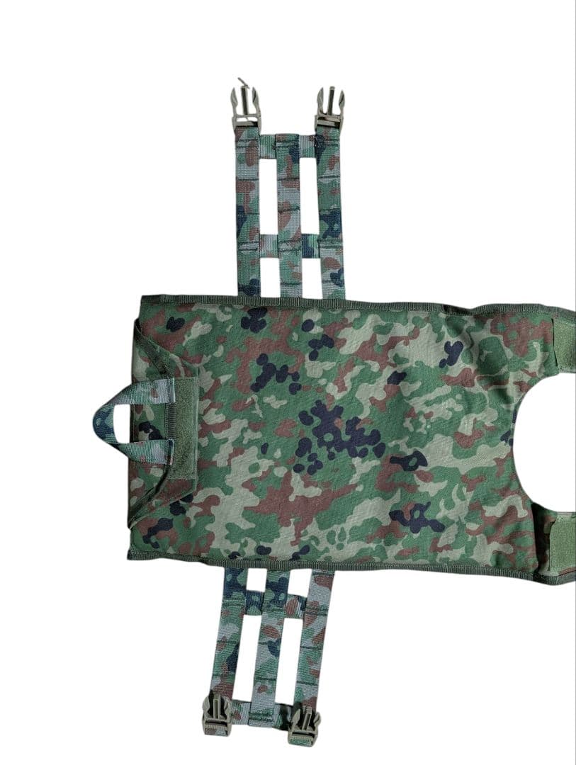 陸自 18式防弾ベスト プレキャリ　プレートキャリア　陸上自衛隊迷彩　3型