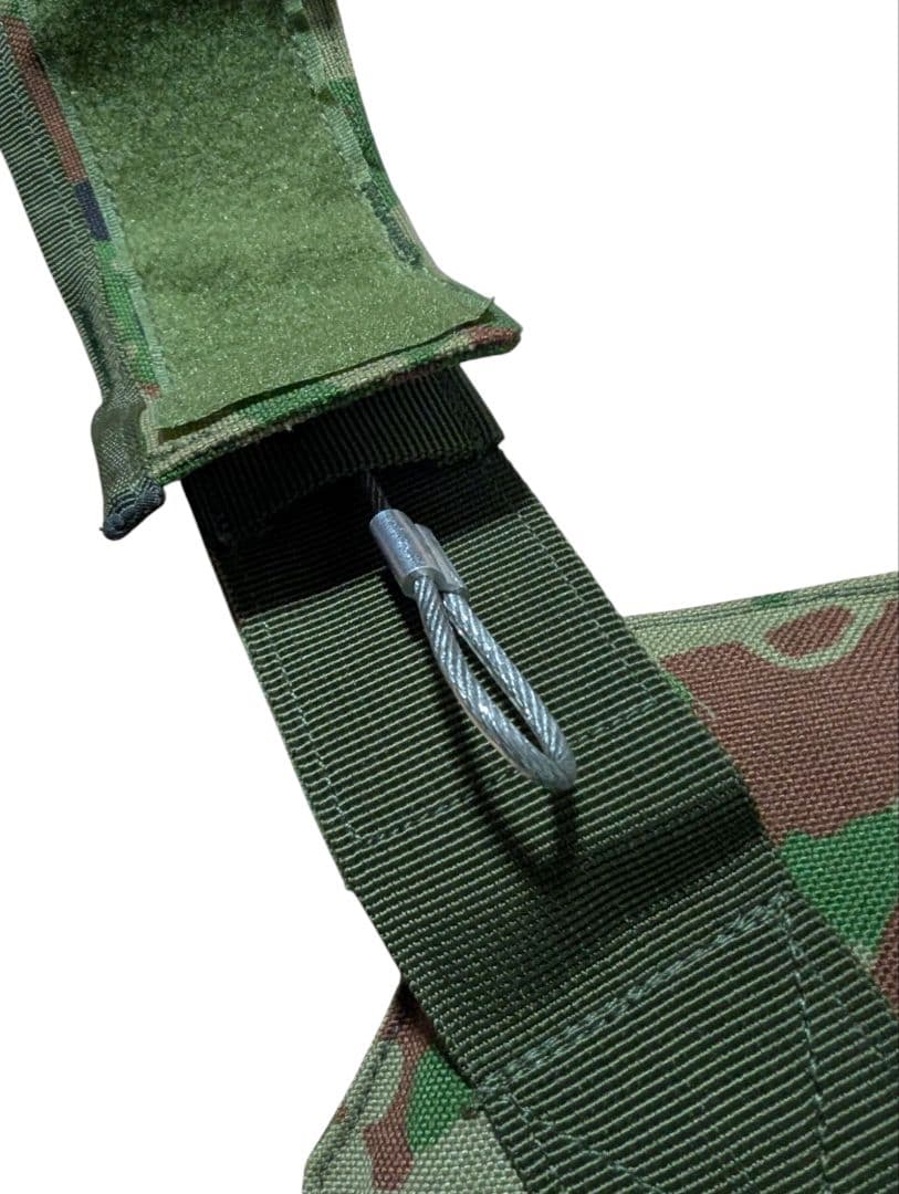 陸自 18式防弾ベスト プレキャリ　プレートキャリア　陸上自衛隊迷彩　3型