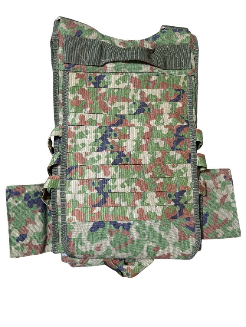 陸自 18式防弾ベスト プレキャリ　プレートキャリア　陸上自衛隊迷彩　3型