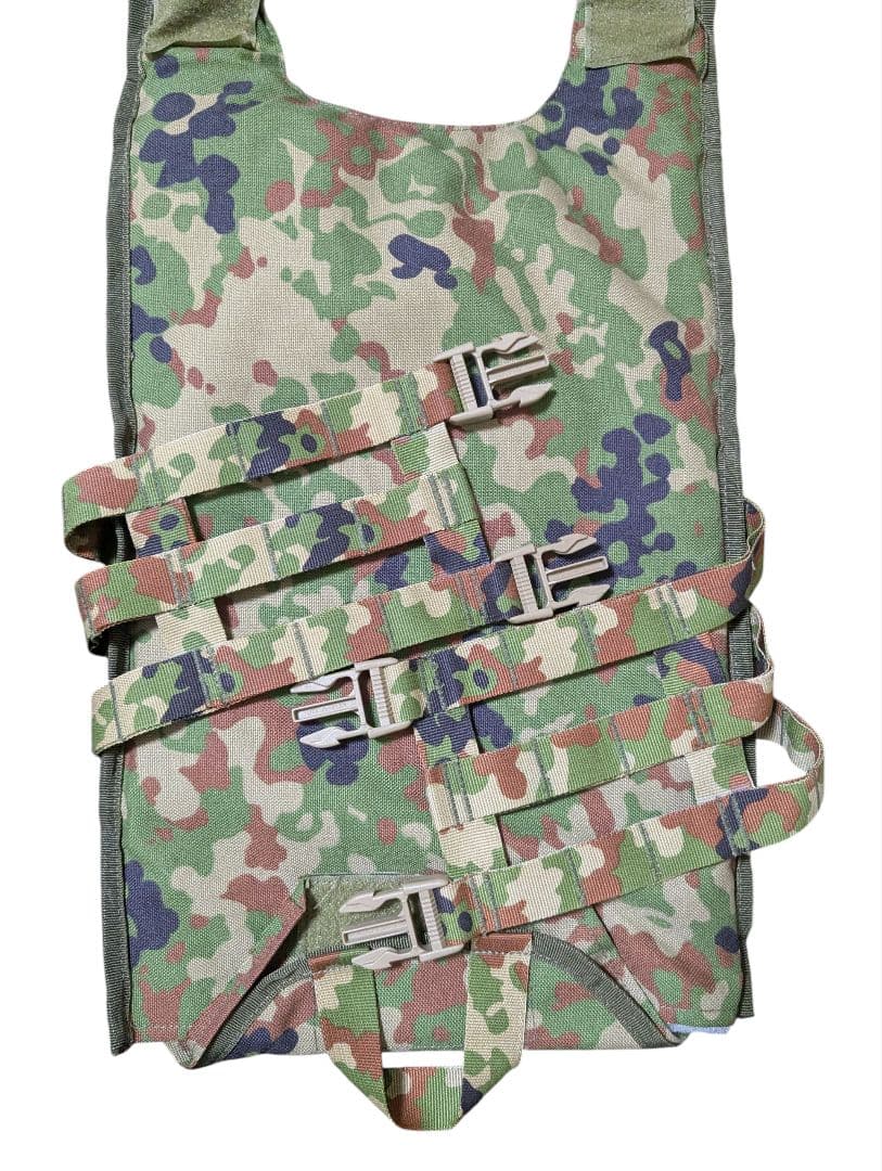 陸自 18式防弾ベスト プレキャリ　プレートキャリア　陸上自衛隊迷彩　3型