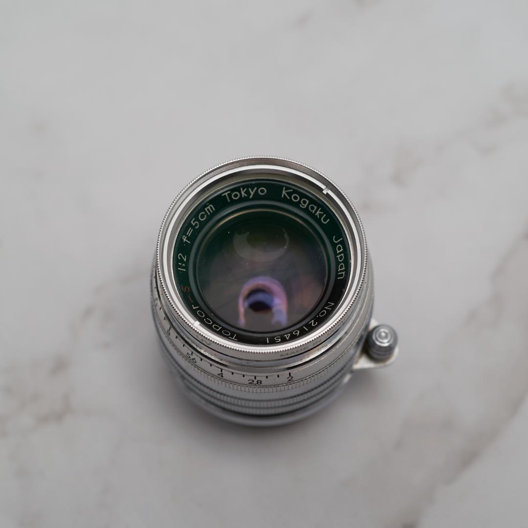 藤白様用Tokyo Kogaku Topcor-S 5cm F2 ライカL39