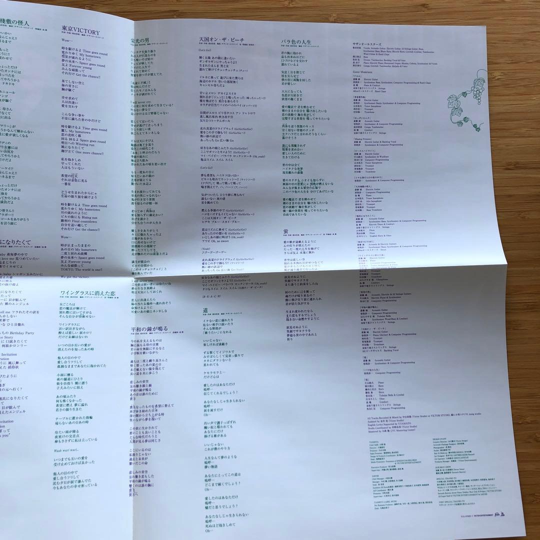 サザンオールスターズ　葡萄　LP アナログレコード