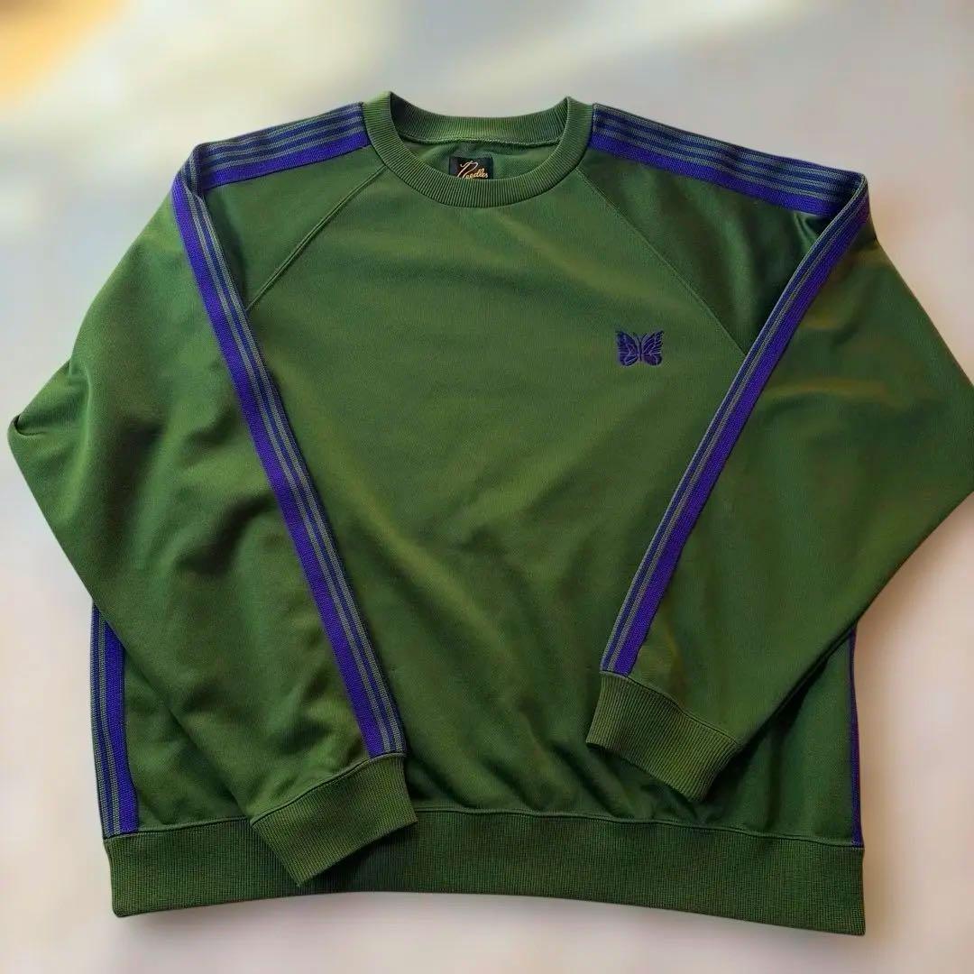 m*i様 正規品 Needles ジャージトップス グリーン L