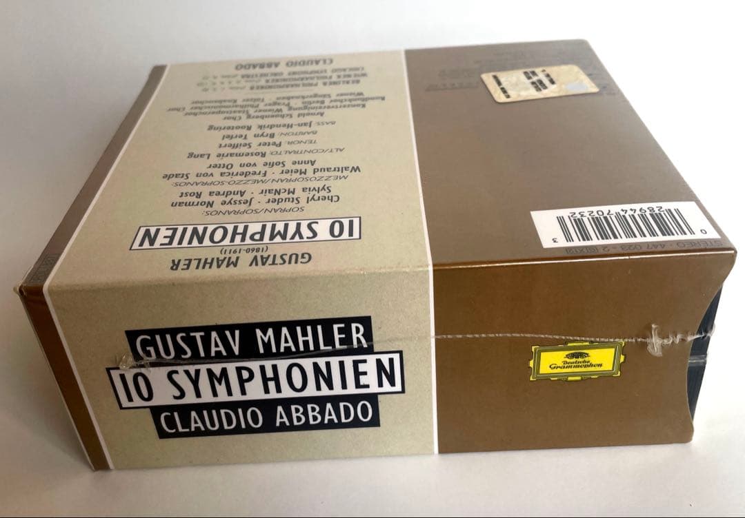 マーラー 12CD CLAUDIO ABBADO 10SYMPHNIEN