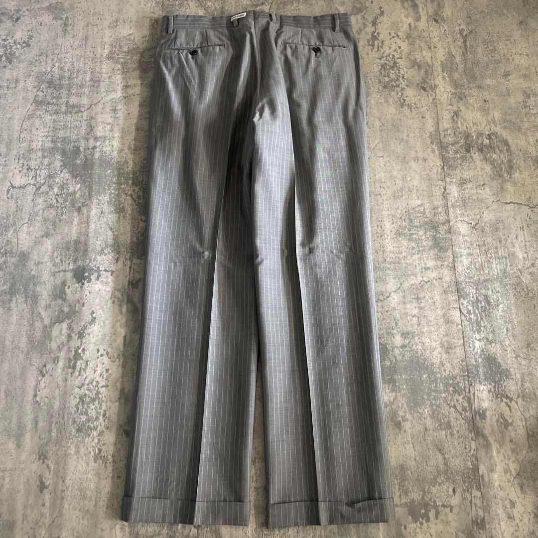 【極美品】 高級シングル ストライプスーツ × ARMANIネクタイ L