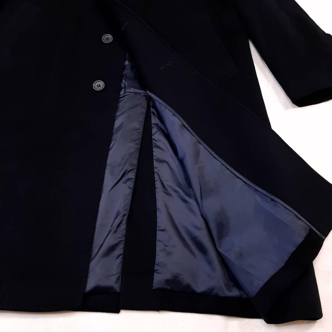 p2美品★VARENTINO★高級カシミヤ100% 撥水抗菌防臭加工 コートXL