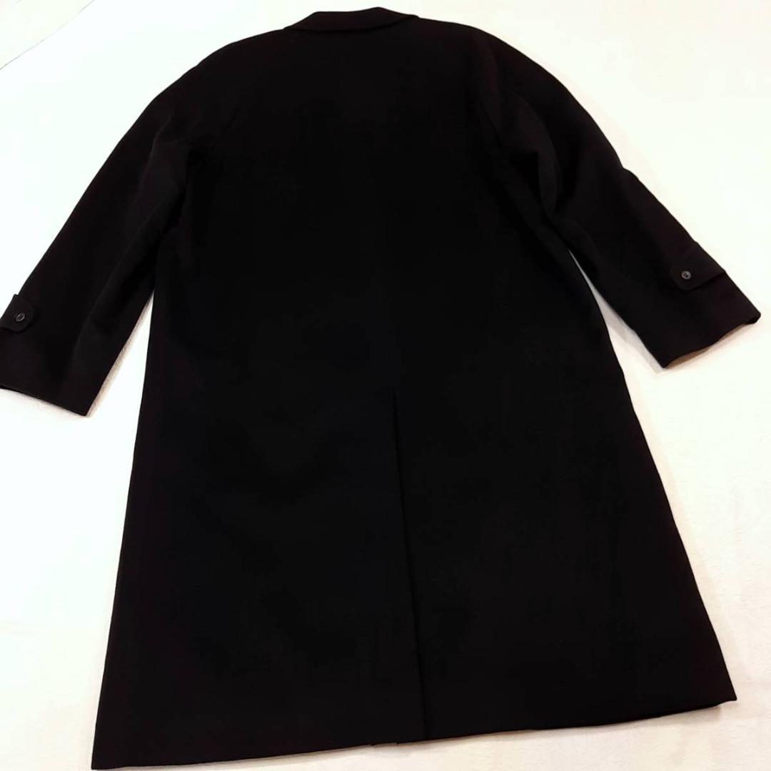 p2美品★VARENTINO★高級カシミヤ100% 撥水抗菌防臭加工 コートXL