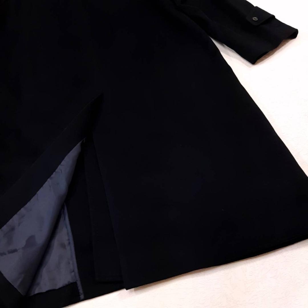 p2美品★VARENTINO★高級カシミヤ100% 撥水抗菌防臭加工 コートXL