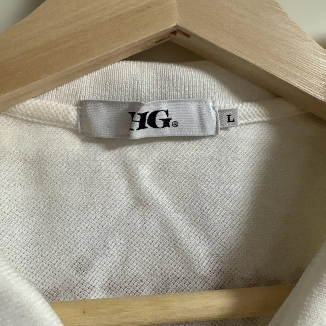 The Hysteric Times ポロシャツ ホワイト　ヒスガール　Lサイズ