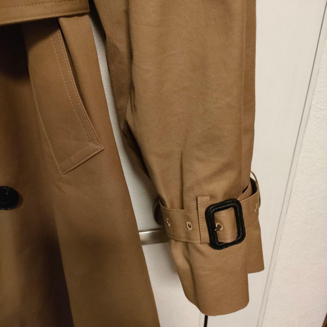 【極美品】HYKE BIG FIT トレンチコート 脱着ライナー付 ベルト付