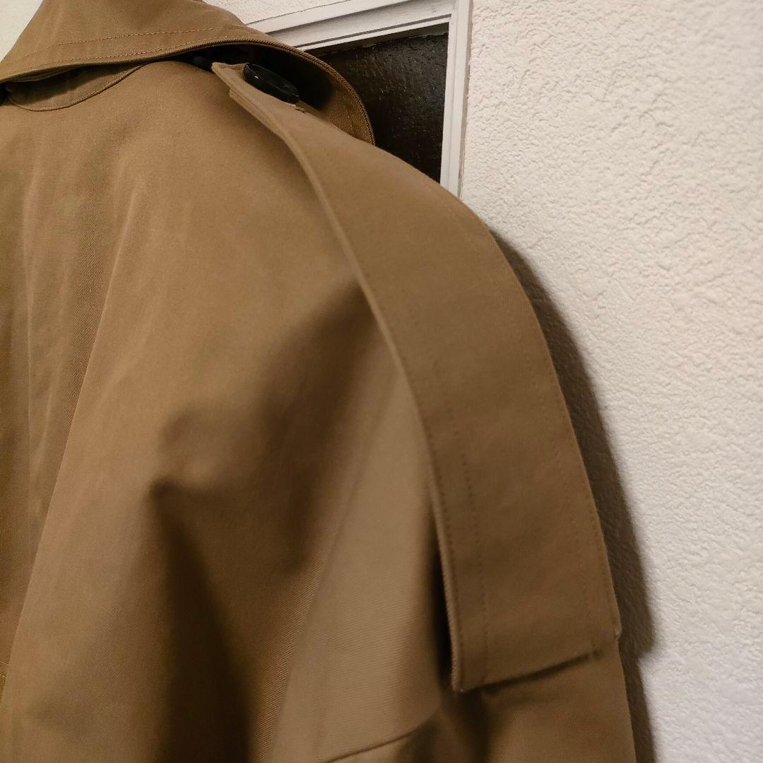 【極美品】HYKE BIG FIT トレンチコート 脱着ライナー付 ベルト付