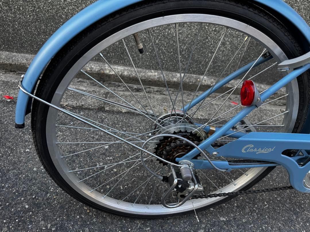 365番　全車両格安販売‼️ 26インチ 美車　変速　オートライトシティサイクル