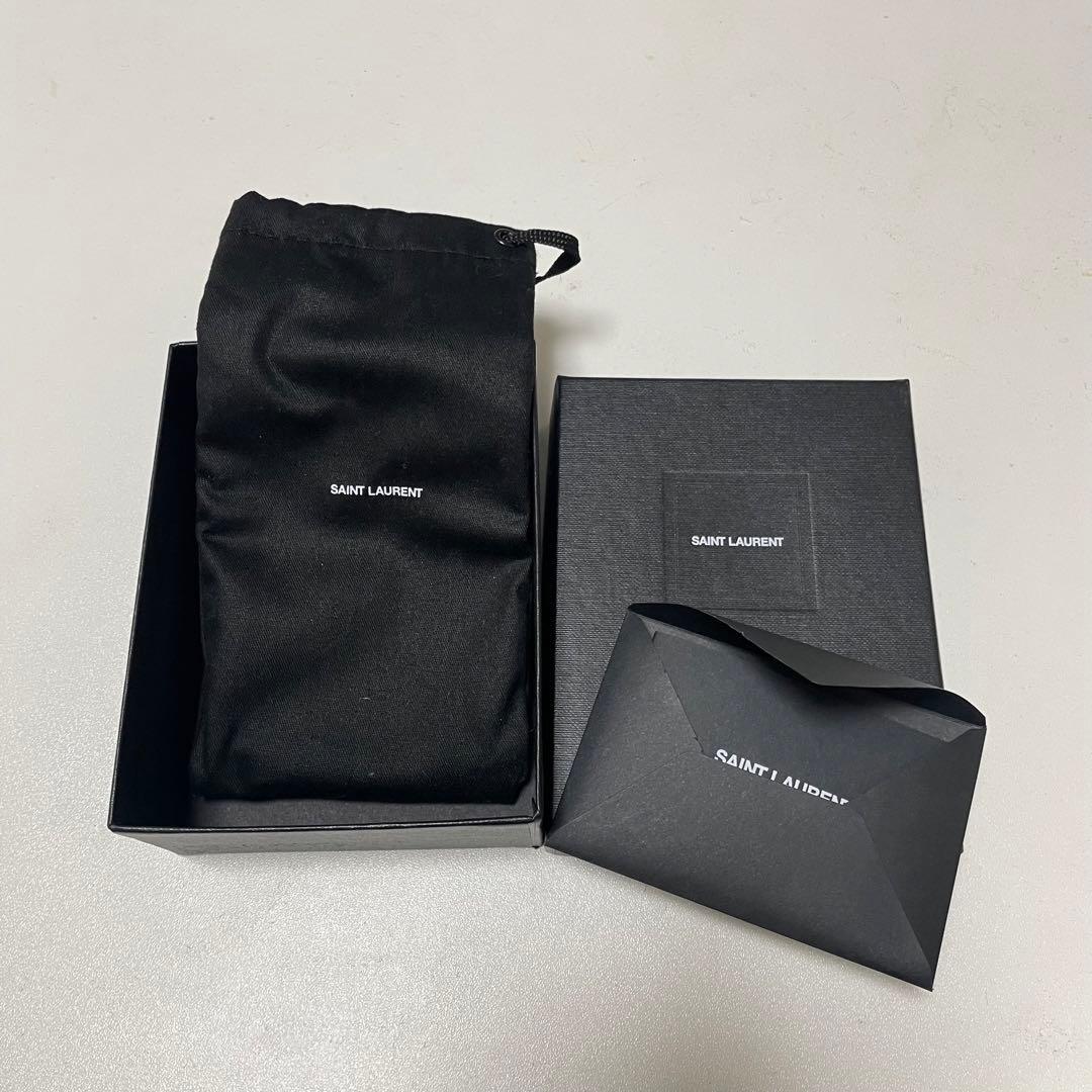 サンローラン キーケース グレー