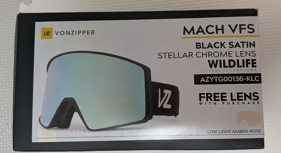 VONZIPPER ボンジッパーVELO VFS ゴーグル KLC　交換レンズ付