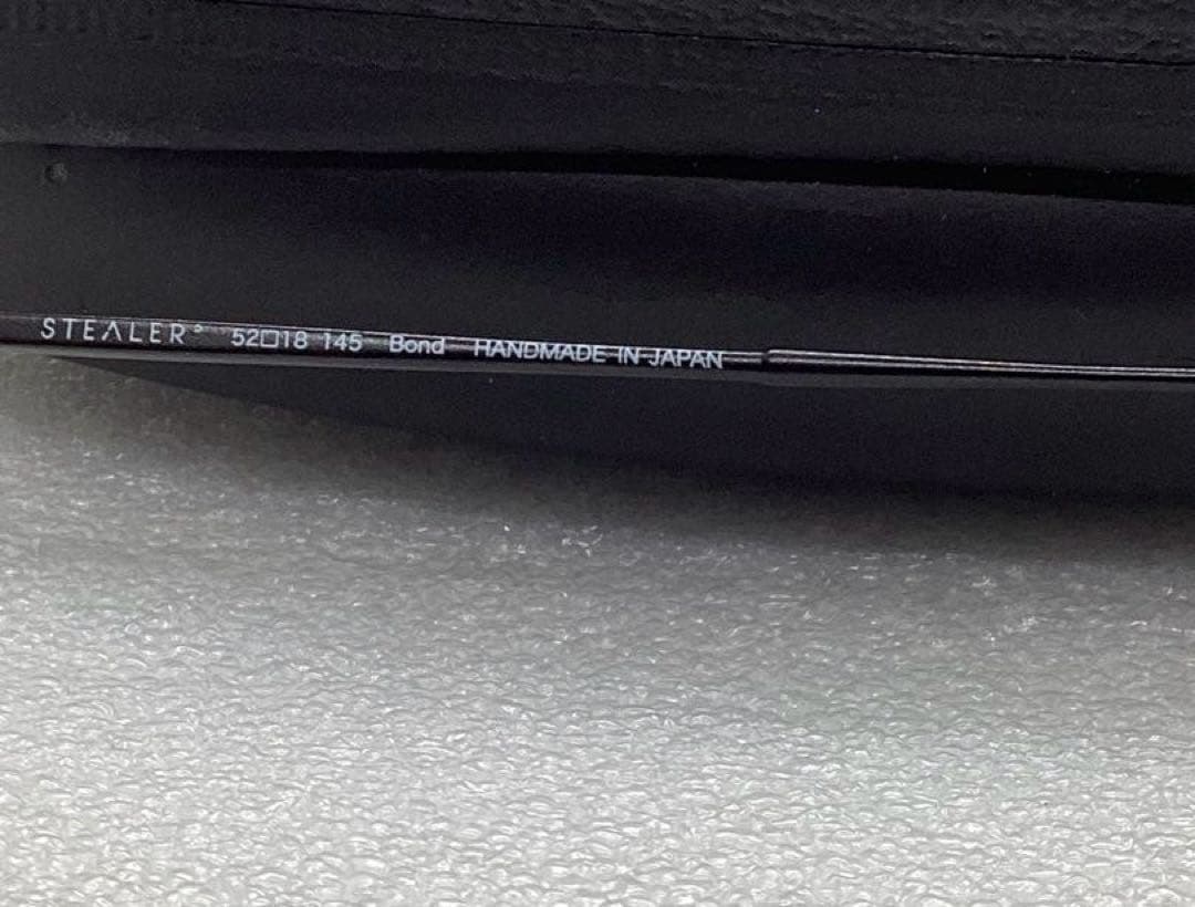 YUICHI TOYAMA.■ツーブリッジ■ブラック●サングラス■BOND