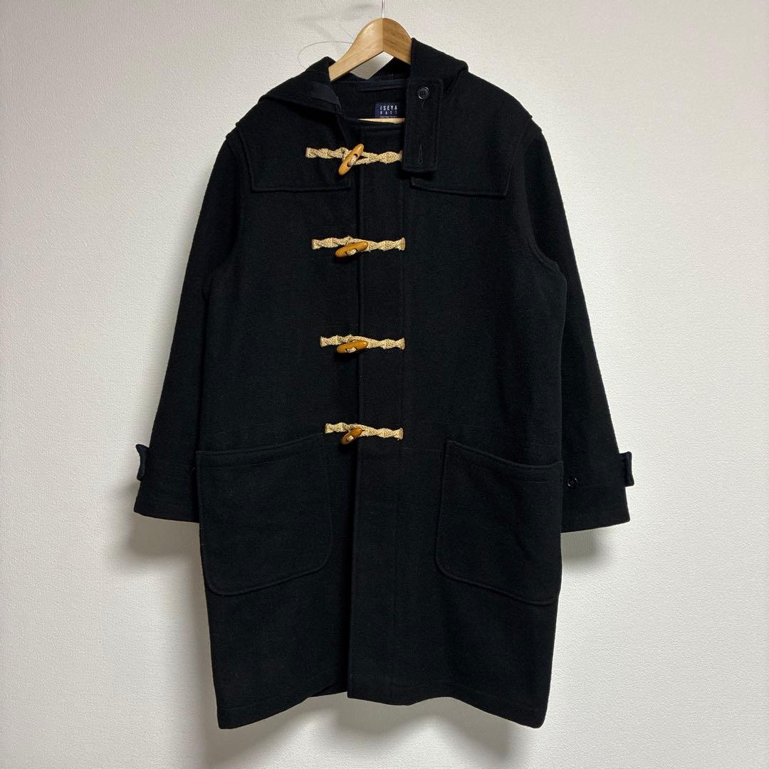 Schott nyc ISEYA 黒 ダッフルコート アメリカ製　Lサイズ