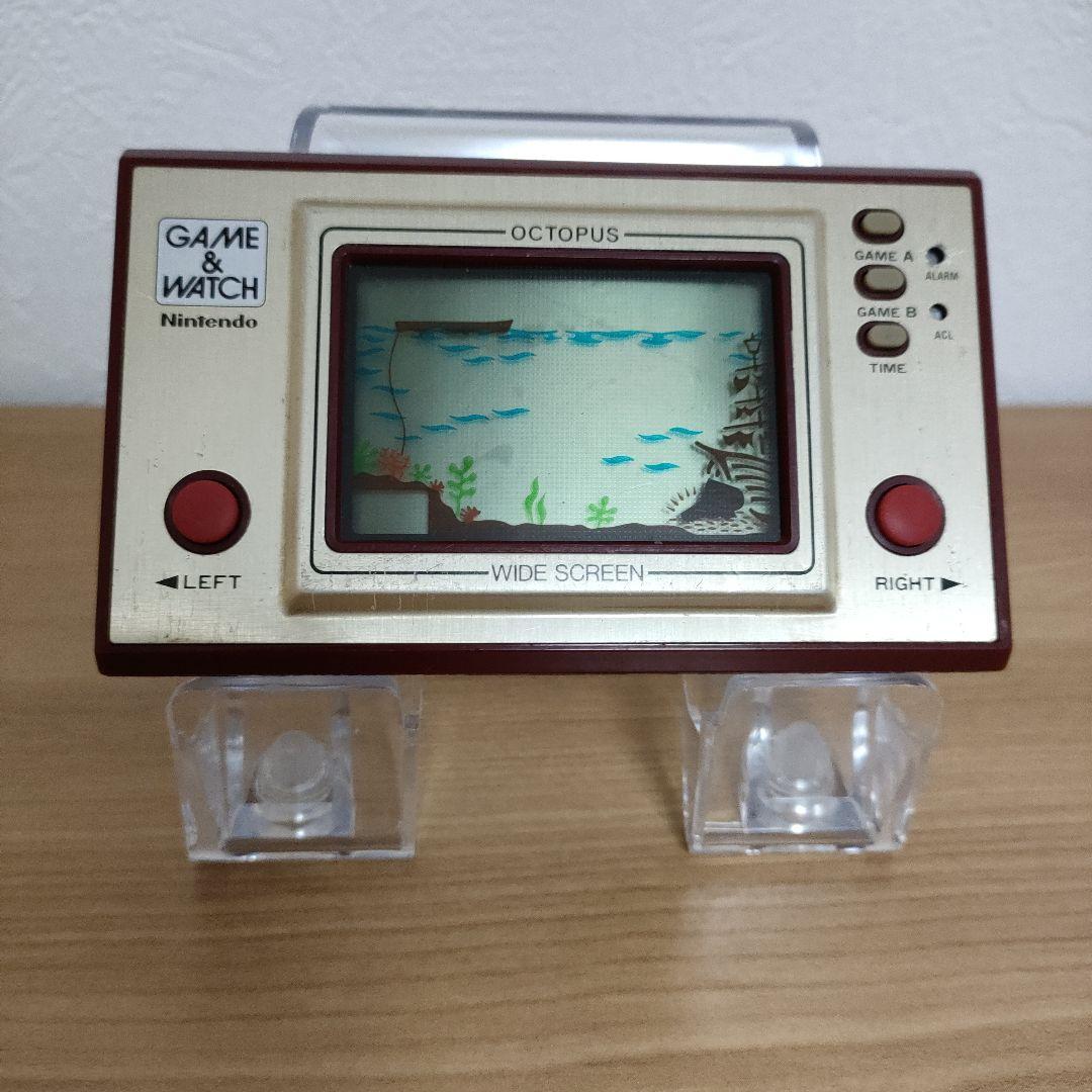 ゲーム＆ウォッチ　オクトパス　ニンテンドー任天堂Nintendoメンテナンス済み