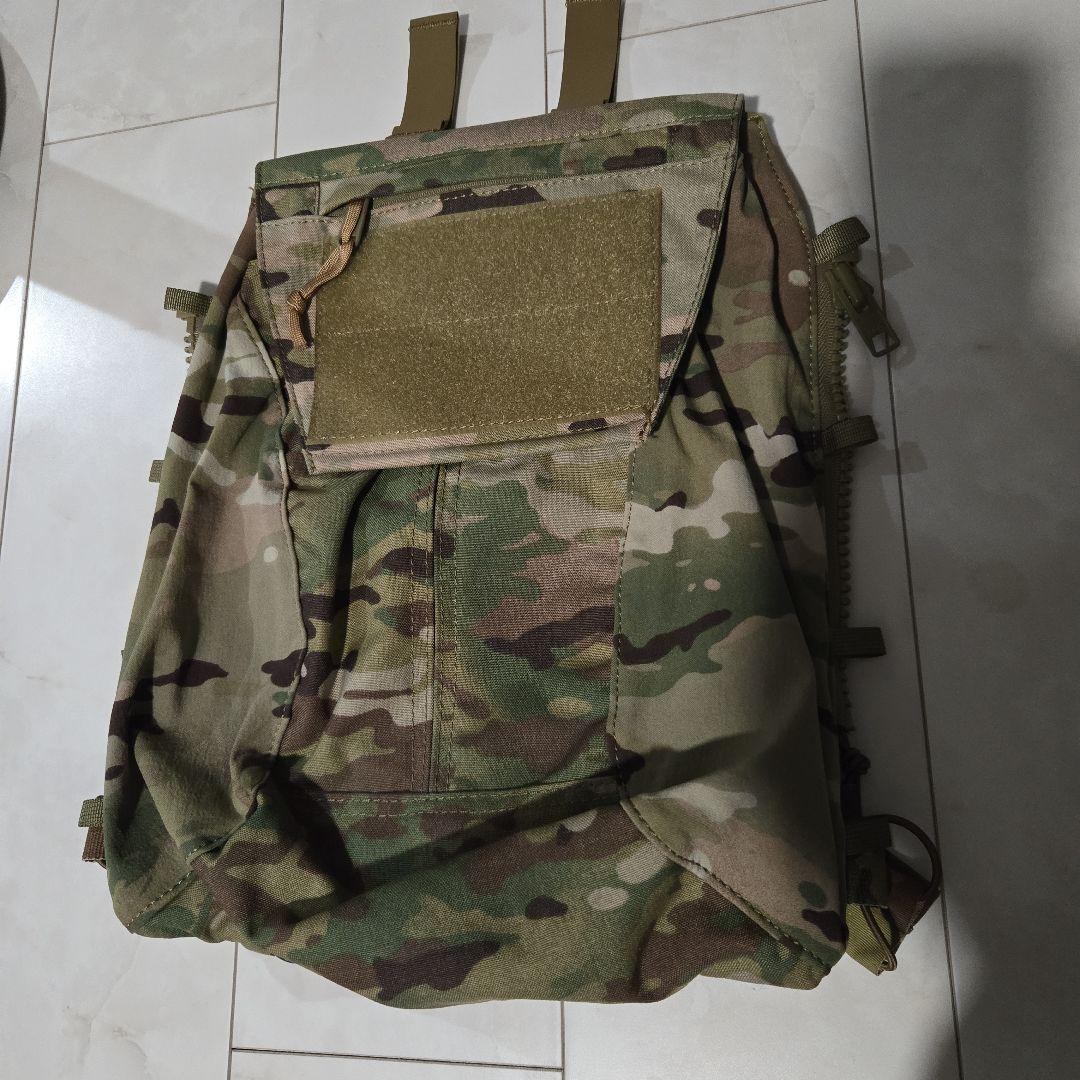 マルチカム プレートキャリア用バックパネル