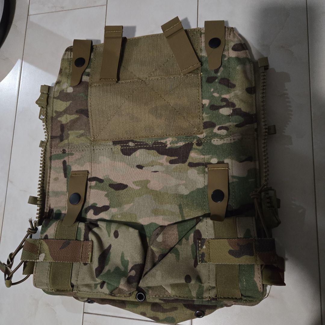 マルチカム プレートキャリア用バックパネル