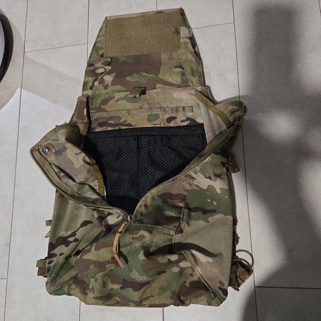 マルチカム プレートキャリア用バックパネル