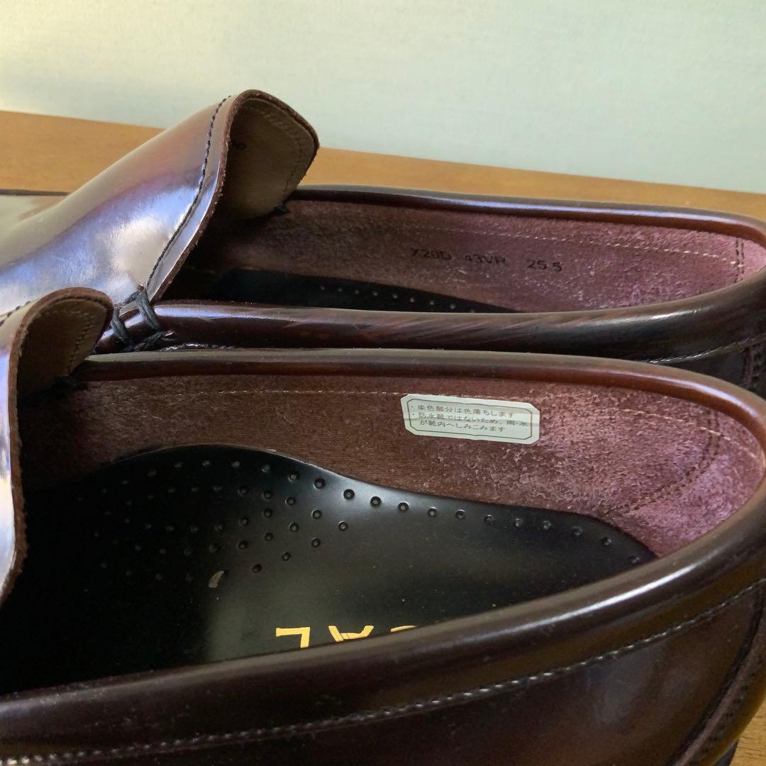 REGAL リーガル コブラヴァンプ ローファー 25.5cm ブラウン 革靴