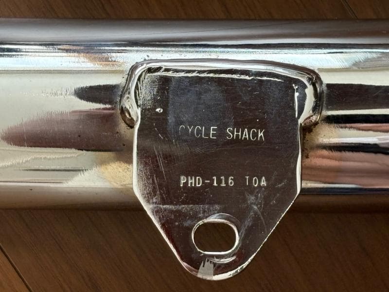 サイクルシャック　ターンアウトマフラー　ハーレー　スポーツスター　～03年