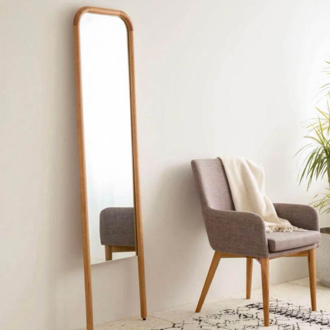 関家具 NOWHERE LIKE  鏡 スタンドミラー 新品