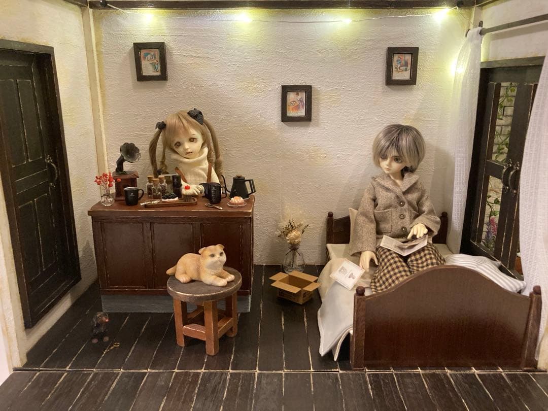 専用　ドールハウス 木製　#172