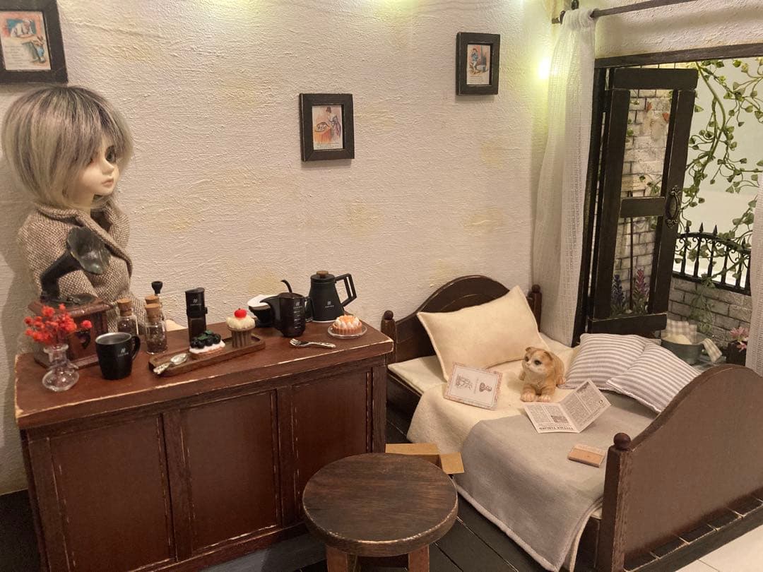 専用　ドールハウス 木製　#172