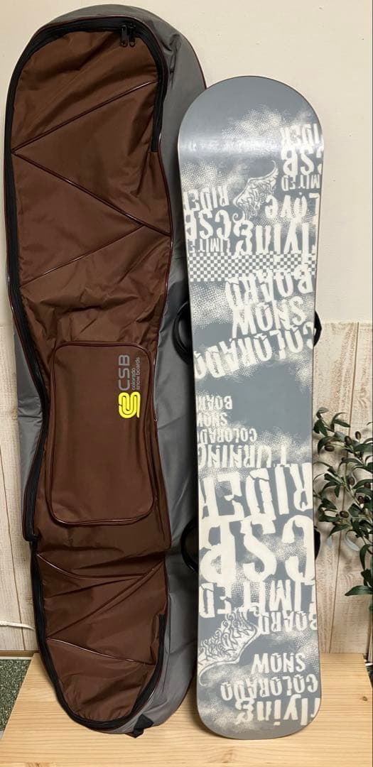 CSB スノーボード バインディング ケース付 セット