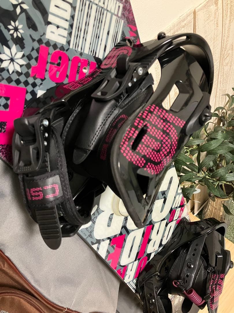 CSB スノーボード バインディング ケース付 セット