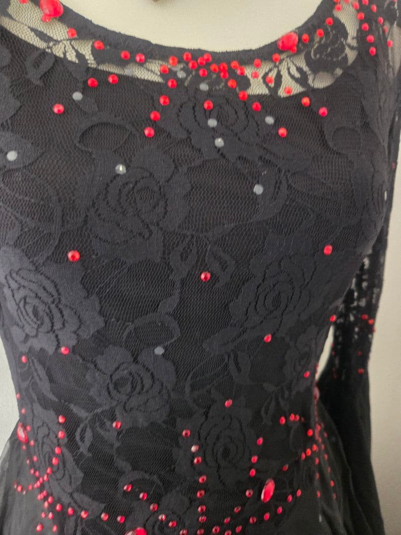 スタンダードドレス ブラック ボールルーム 社交ダンス