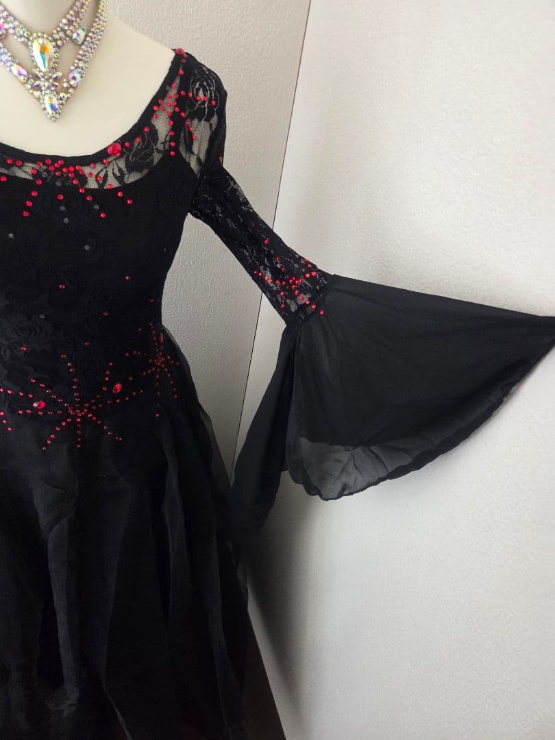 スタンダードドレス ブラック ボールルーム 社交ダンス