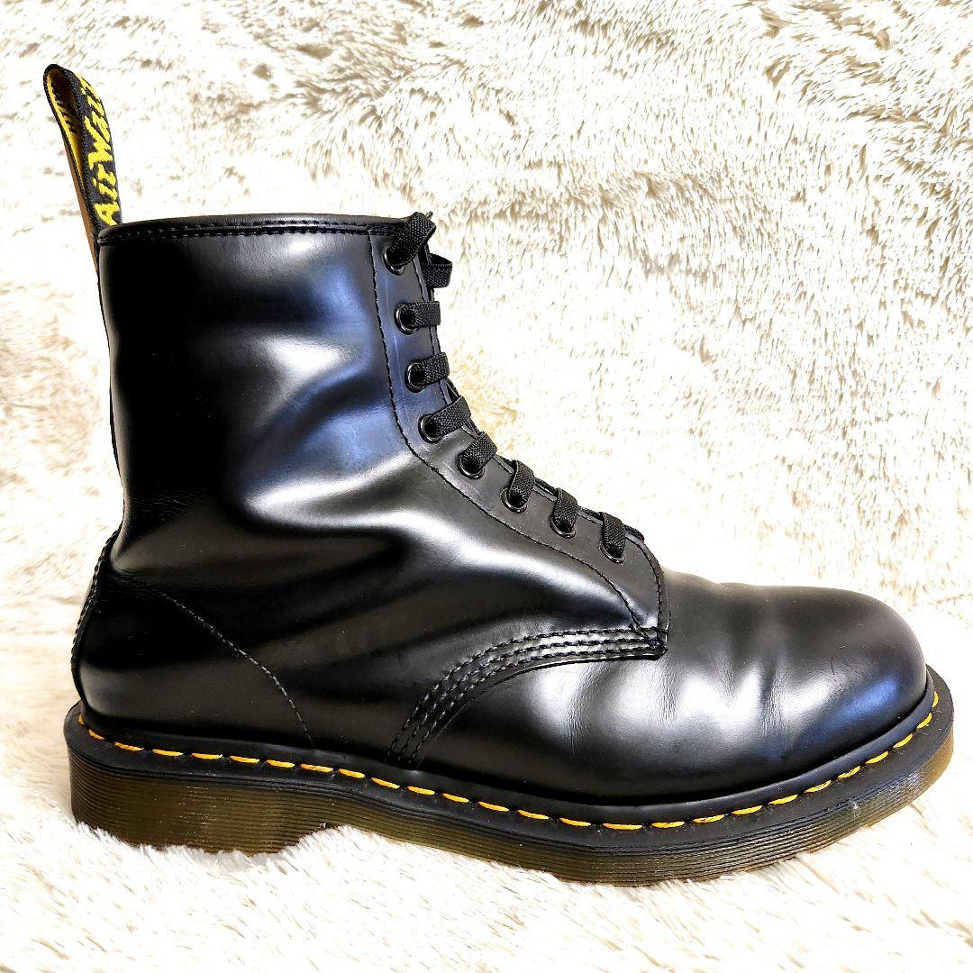 C*e様 希少　ドクターマーチン　本革　8ホール　ブーツ　ブラック　UK10　2