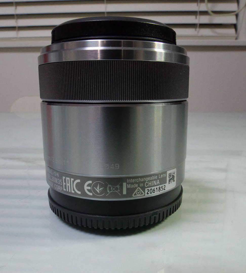 【美品】Sony E30mm F3.5 Macro レンズ