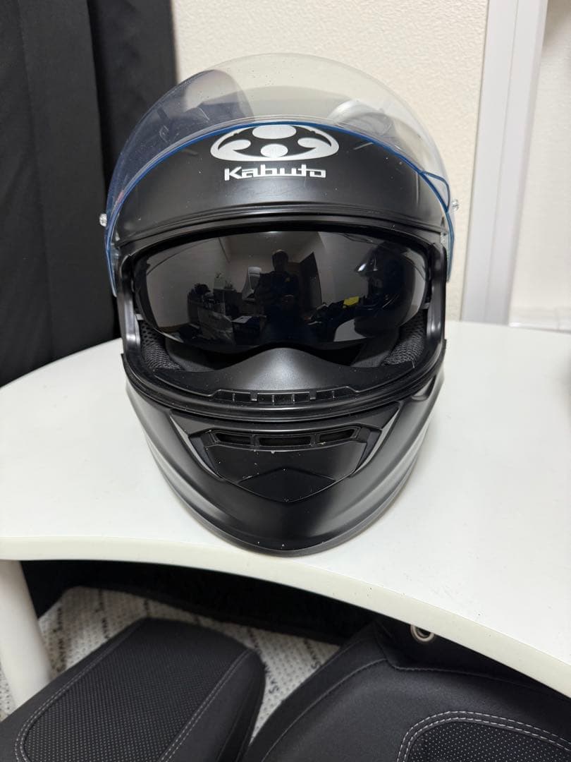 Kabuto ブラック フルフェイスヘルメット