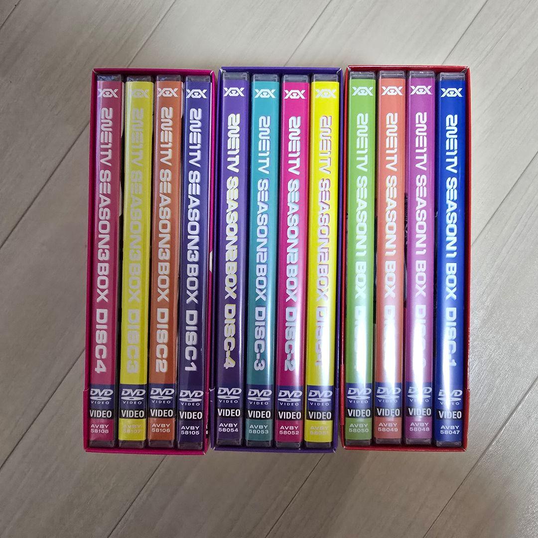 2NE1 TV SEASON1 2 3 BOX〈4枚組〉DVD