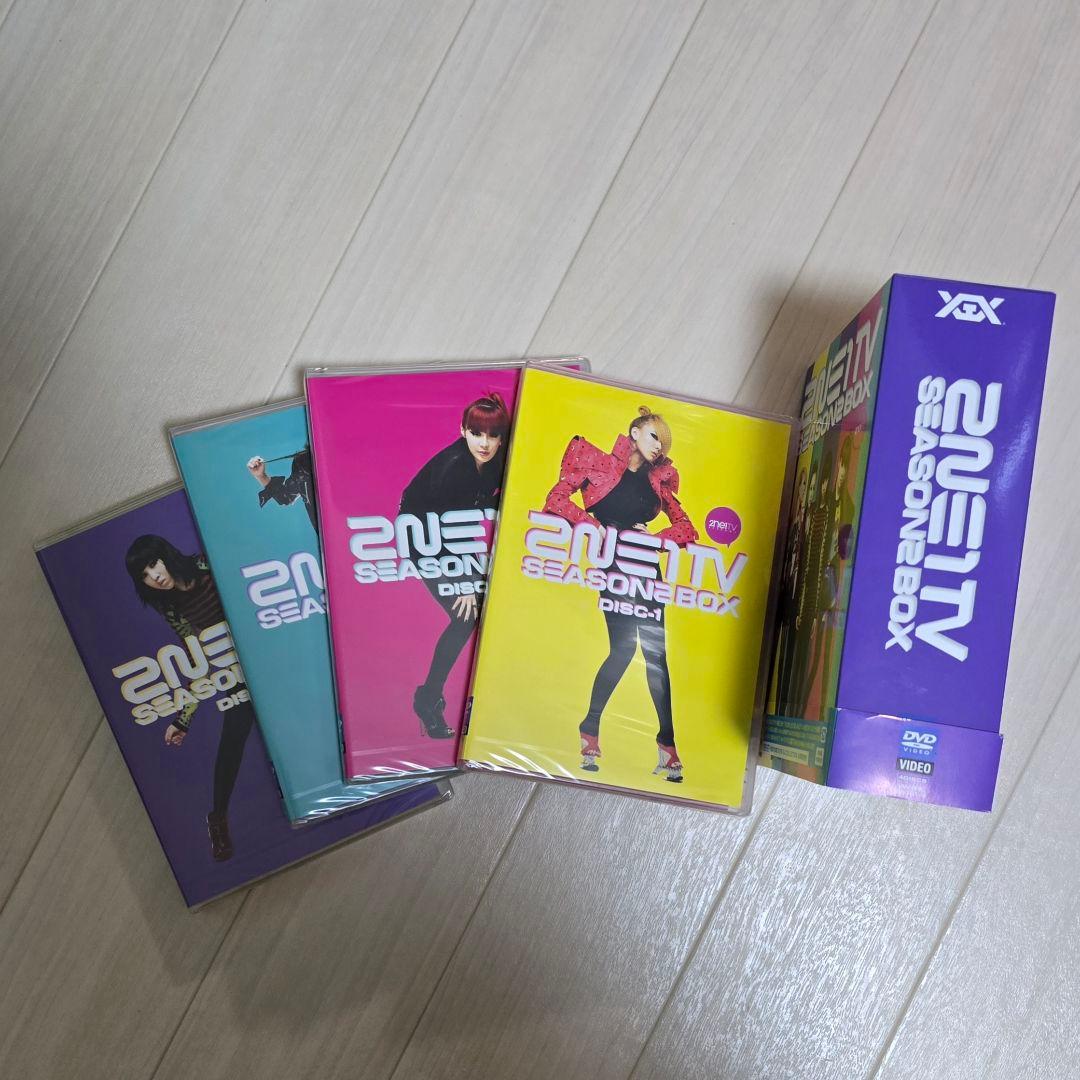 2NE1 TV SEASON1 2 3 BOX〈4枚組〉DVD