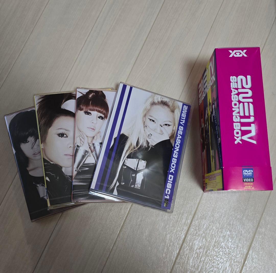 2NE1 TV SEASON1 2 3 BOX〈4枚組〉DVD