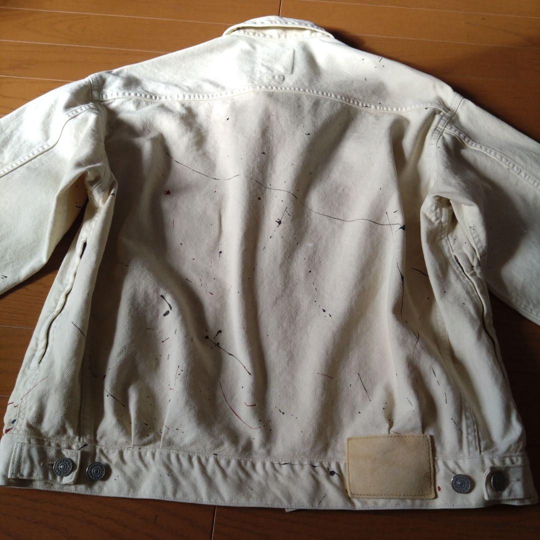 visvim 21SS ペイント加工 101☓☓ デニムジャケット