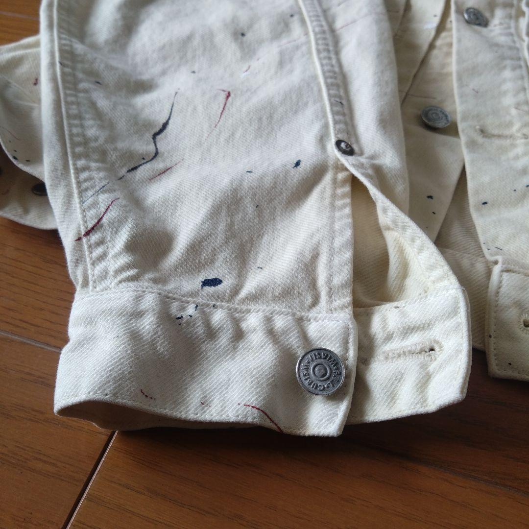 visvim 21SS ペイント加工 101☓☓ デニムジャケット