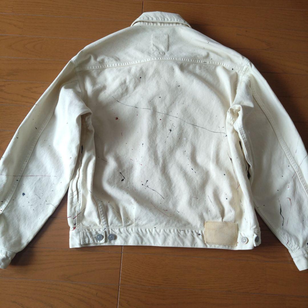 visvim 21SS ペイント加工 101☓☓ デニムジャケット