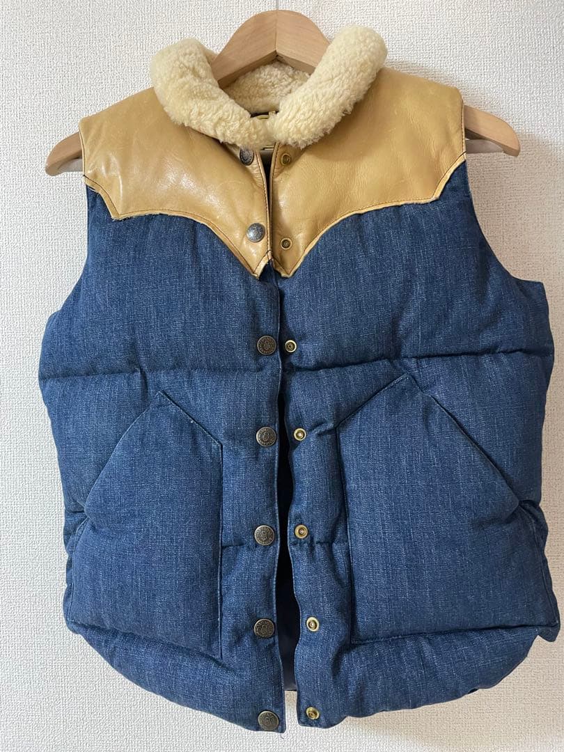 ロッキーマウンテン　フェザーベッド　Shinzone ダウンベスト