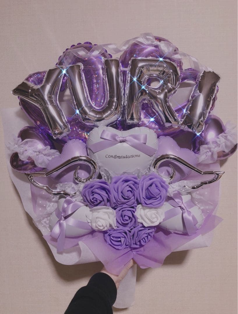 かなかな　3月8日到着 バルーンブーケ　卒業