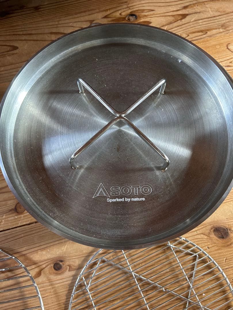 SOTO ステンレス ダッチオーブン　12インチ 収納ケース付き