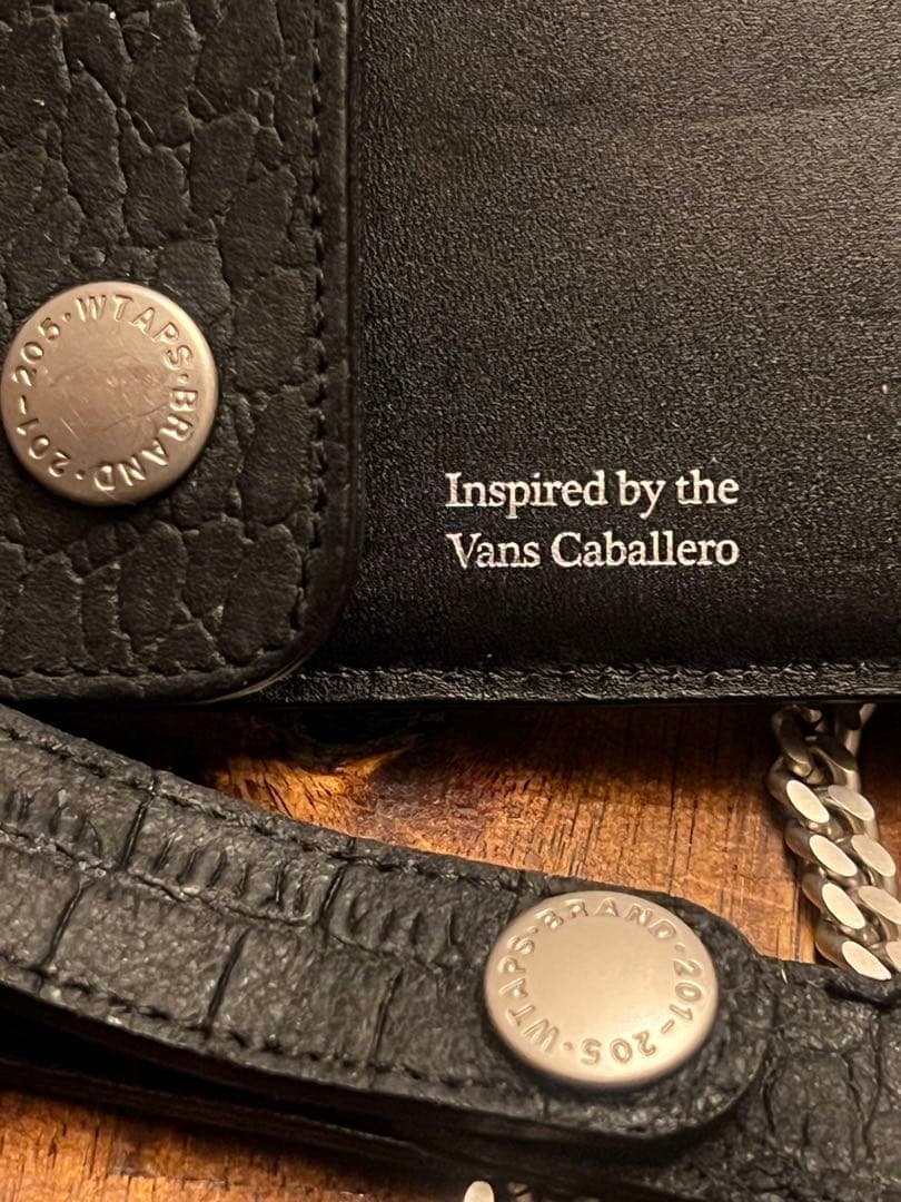 WTAPS × VANS 店舗限定　激レア　チェーンウォレット　オールレザー