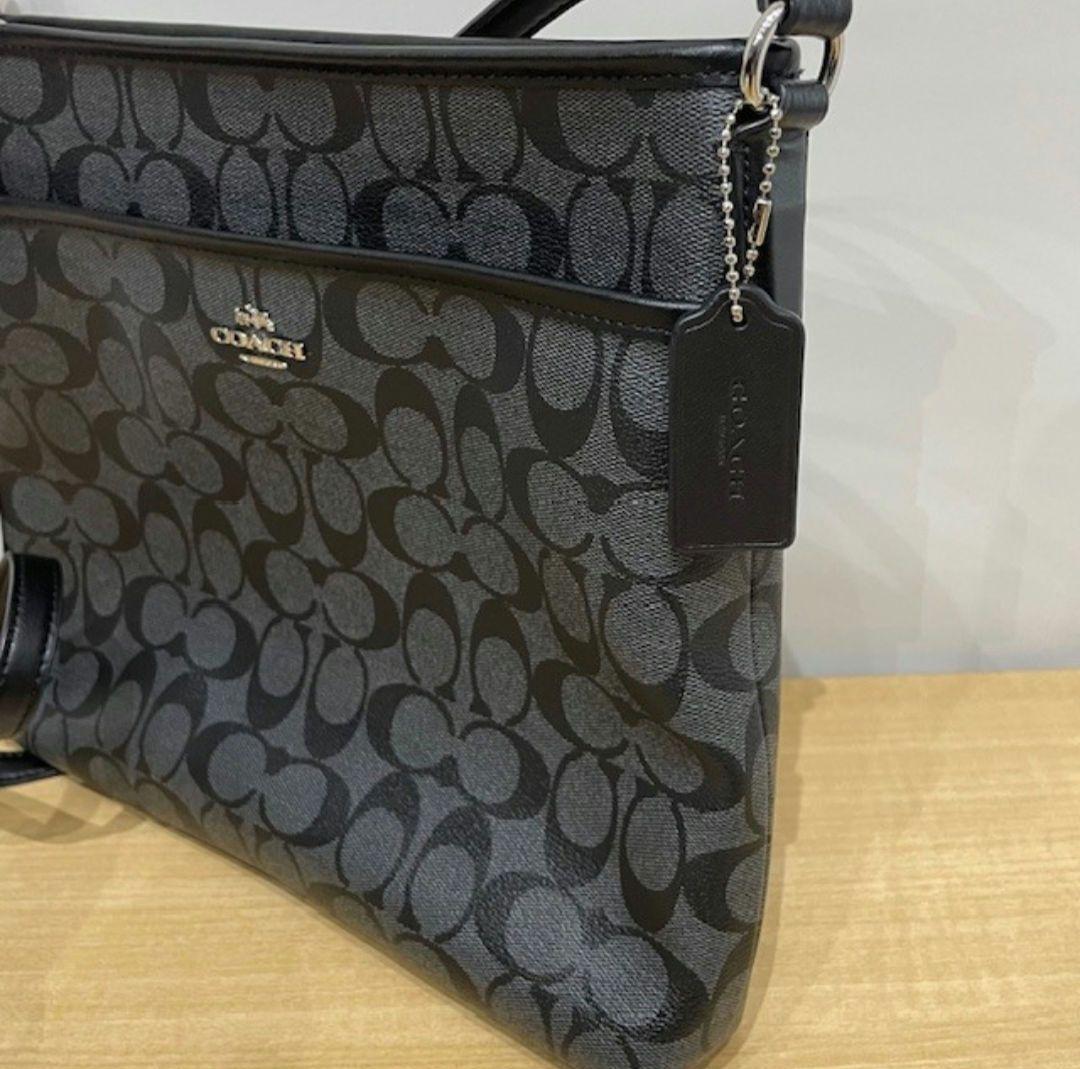 COACH コーチ シグネチャー ショルダーバッグ 極美品